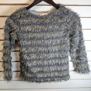 Appaman  Fluffy Sweater Size 7 Gray  EUC
